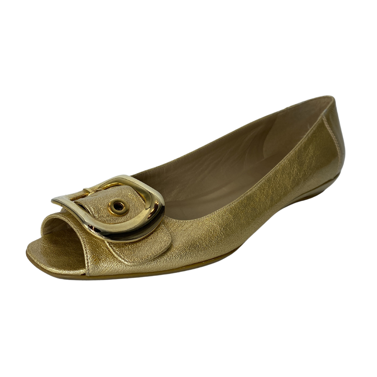 Stuart Weitzman Leather Flats |US8|