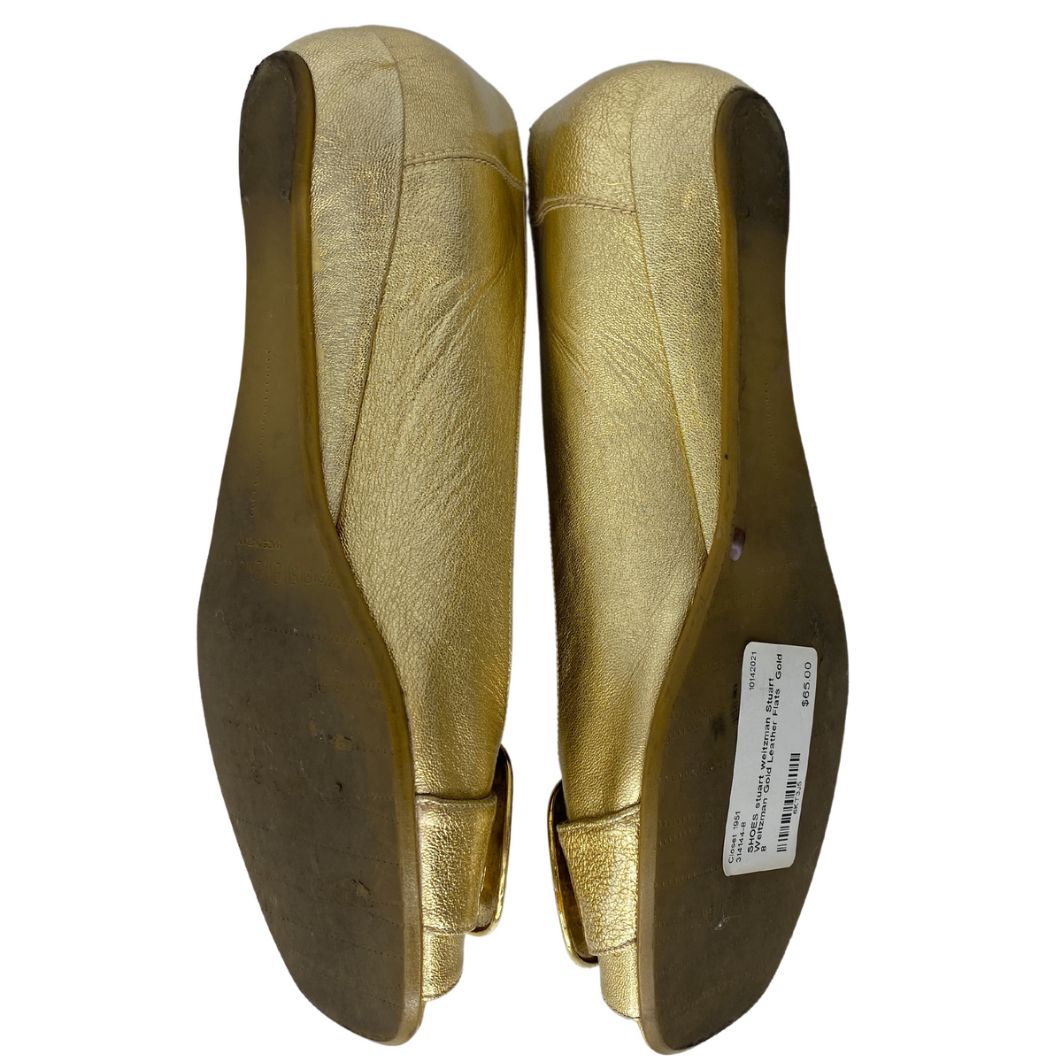 Stuart Weitzman Leather Flats |US8|