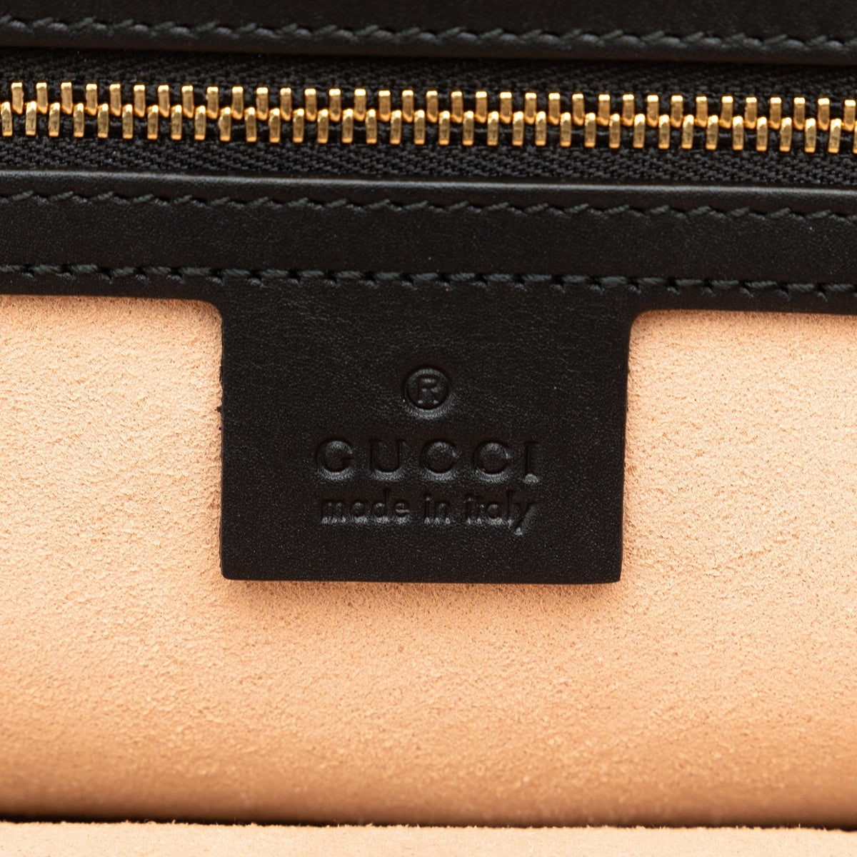 GUCCI Medium Web Ophidia Suede Satchel