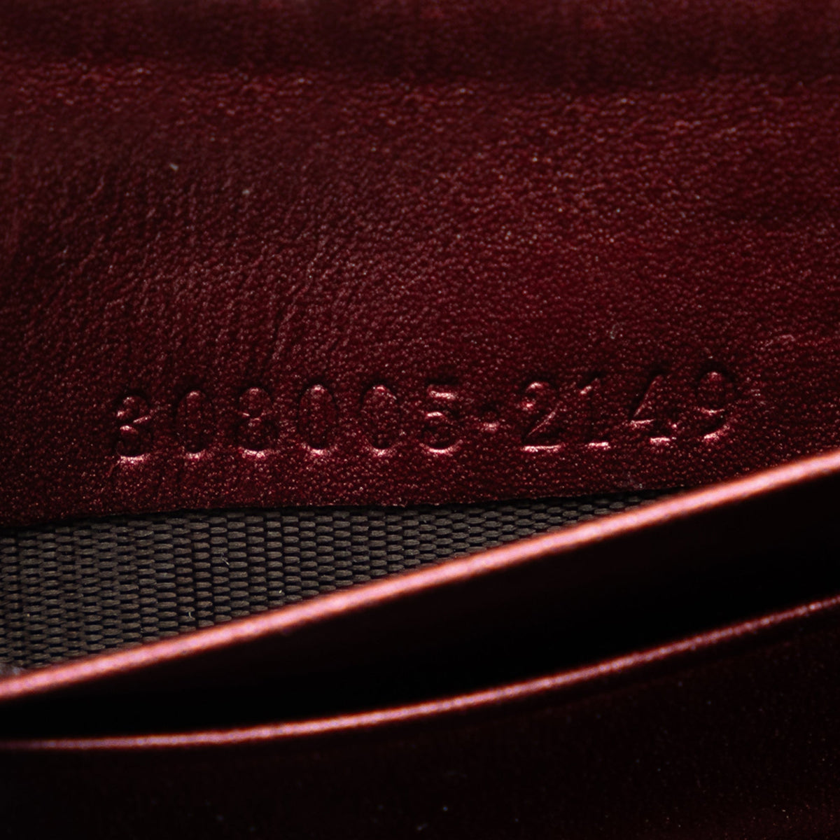 GUCCIssima Patent Zip Around Long Wallet Long Wallets