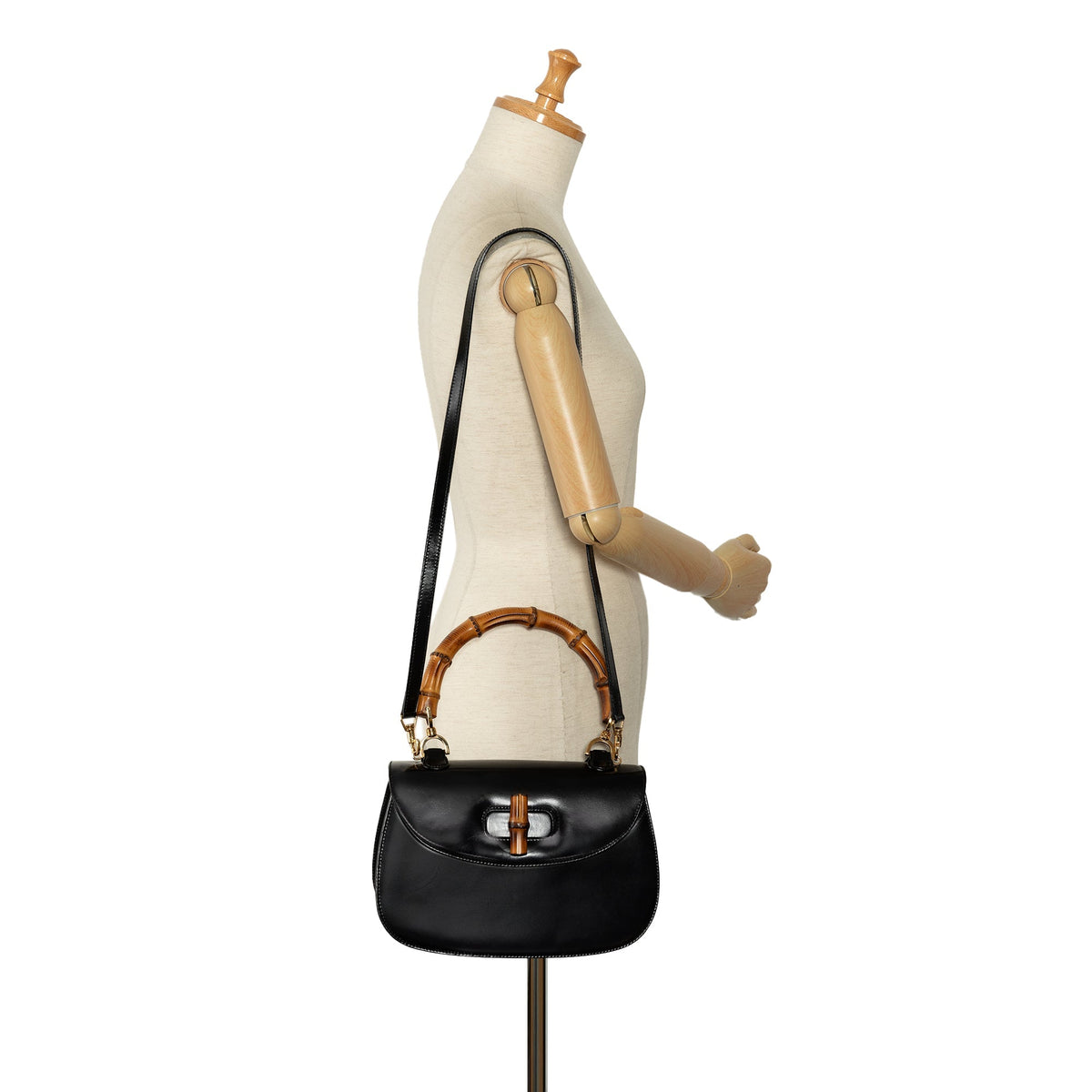 GUCCI Bamboo Night Satchel