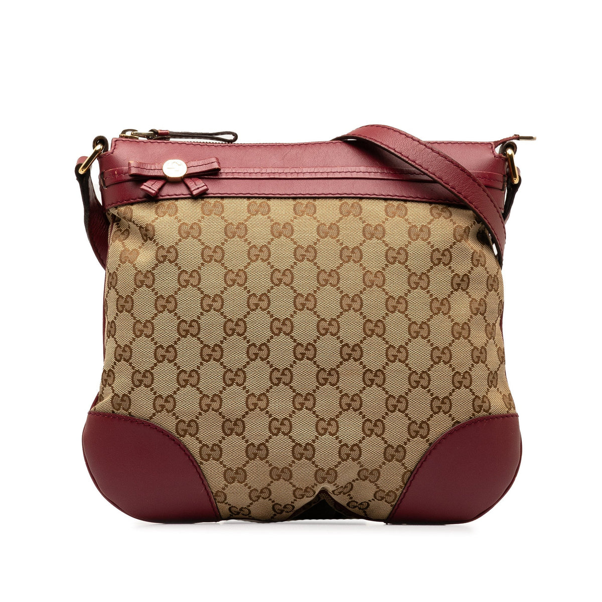 GUCCI GG Canvas Mayfair Crossbody Crossbody Bag