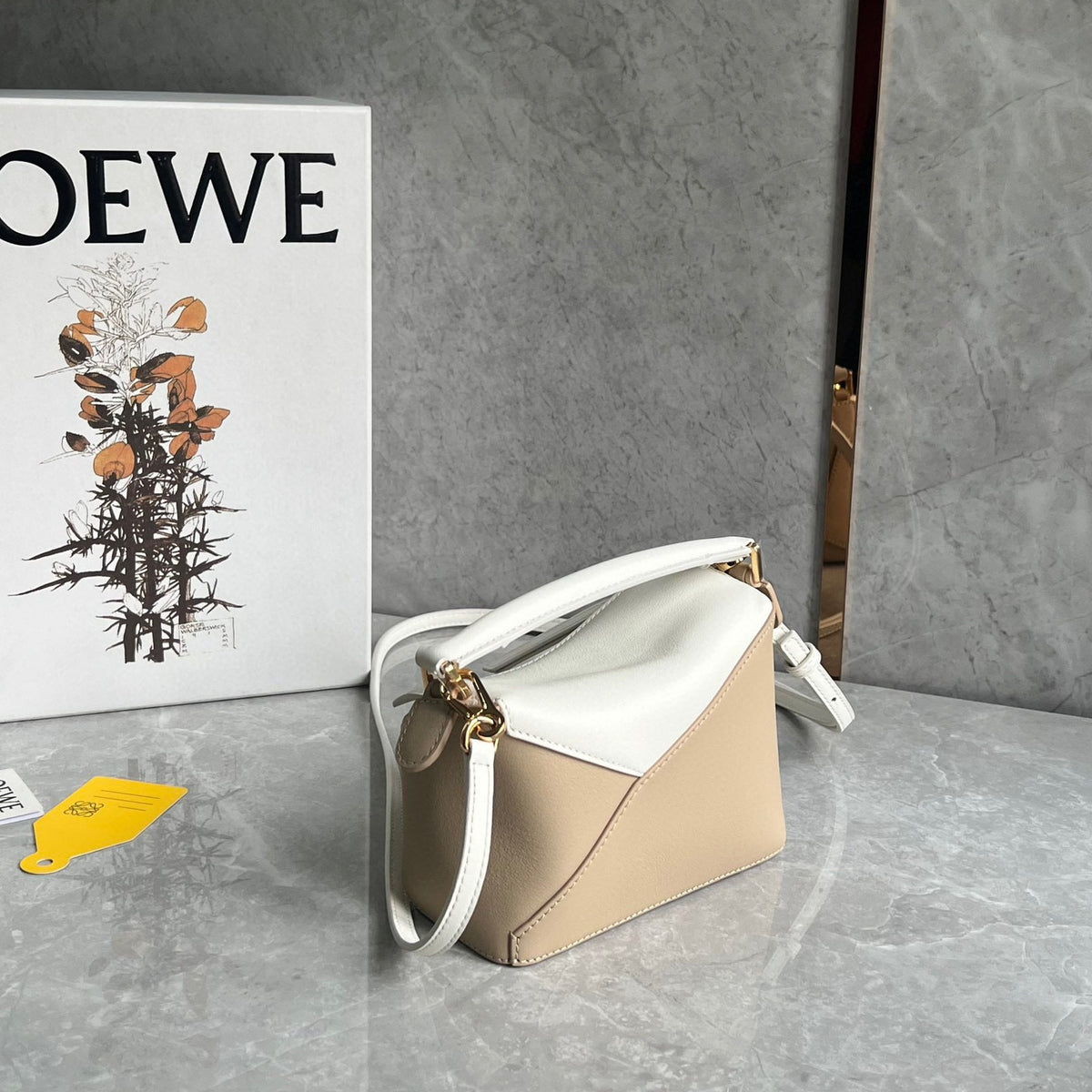 LOEW MINI PUZZLE EDGE BAG
