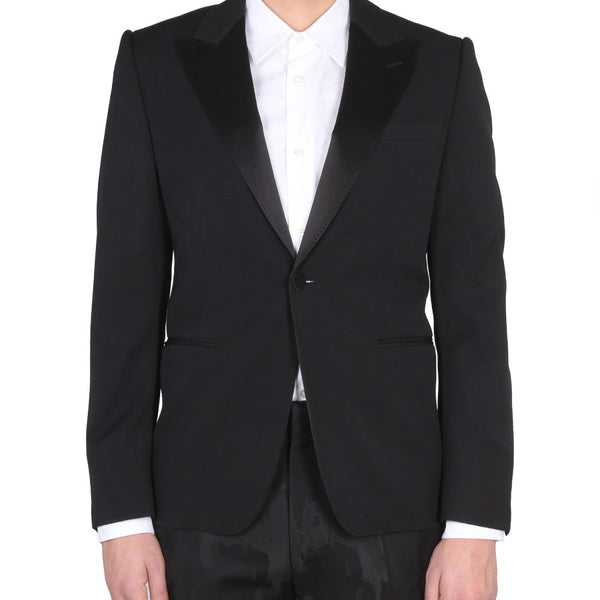Alexander Mcqueen Men Single-Breasted Suit Jacket
