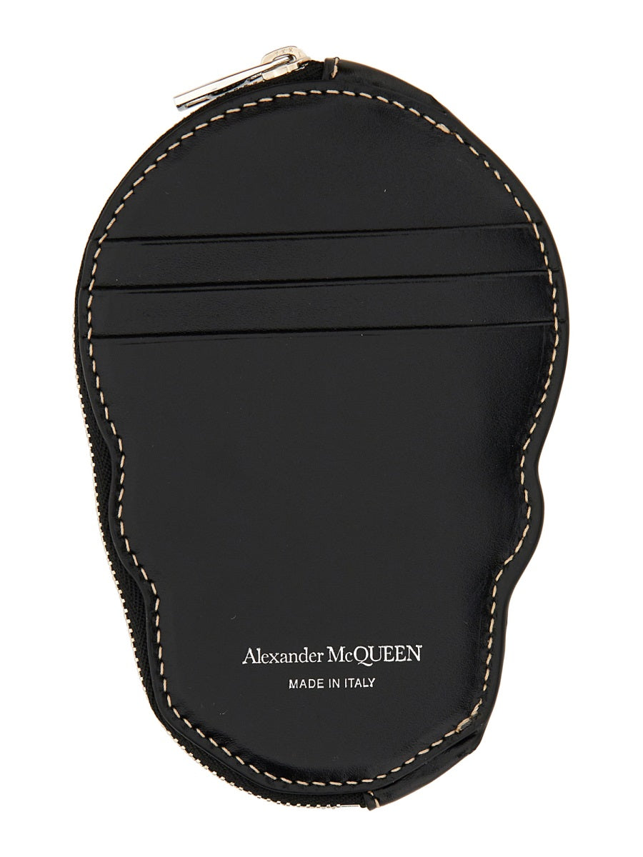 Alexander Mcqueen Men Skull Card Holder