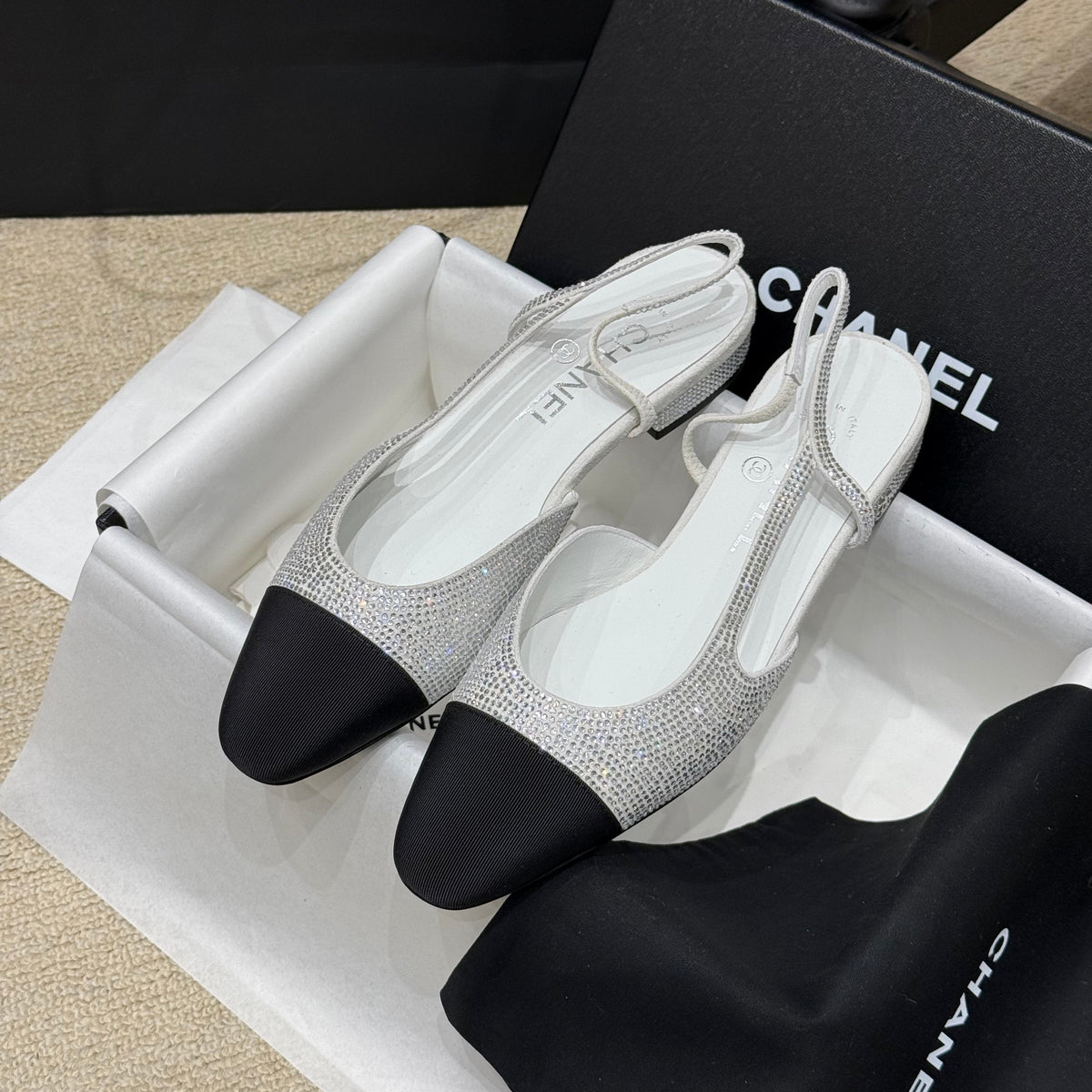 CC SLINGBACK PUMPS