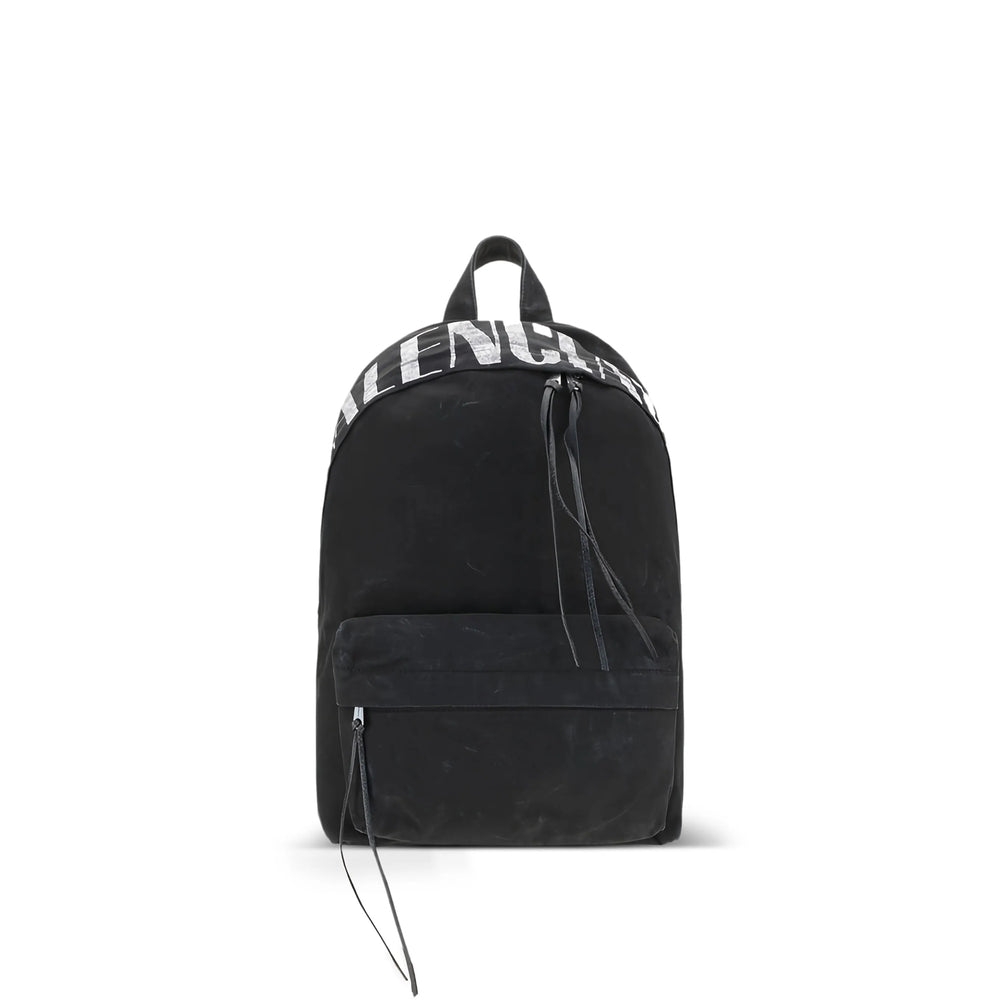 Balenciaga Black Backpacks Men