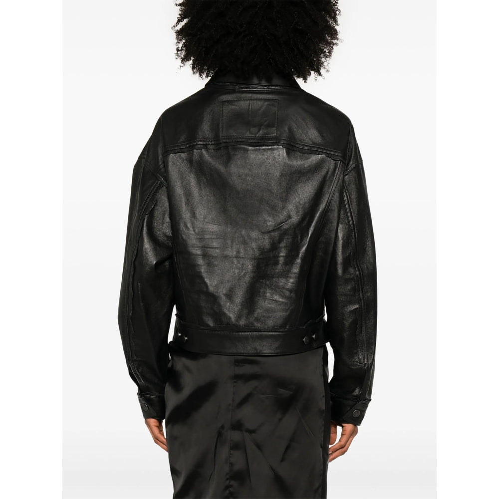 Balenciaga Black Jackets - Leather Jackets Women