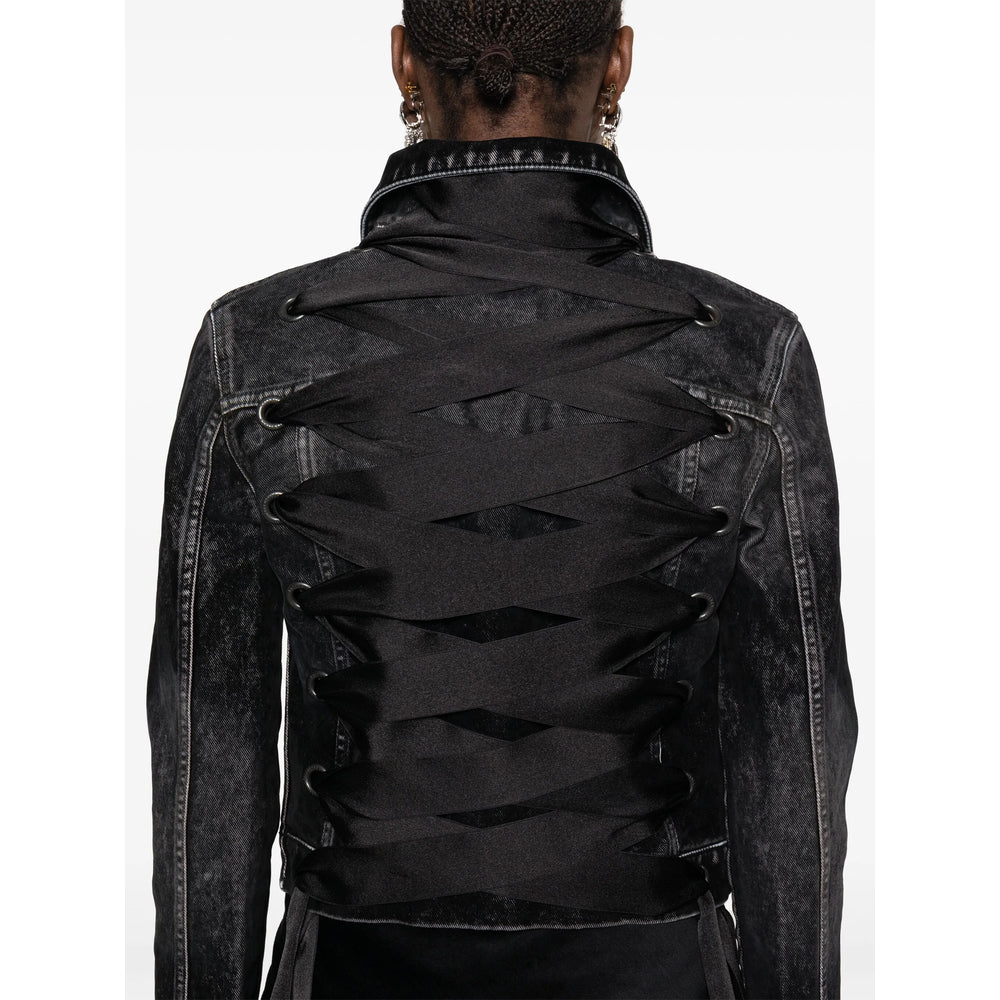 Balenciaga Black Jackets - Denim Jackets Women