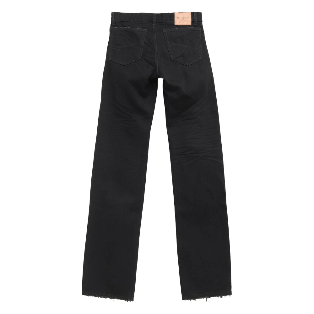 Balenciaga Black Denim - Wide-Leg Jeans Men