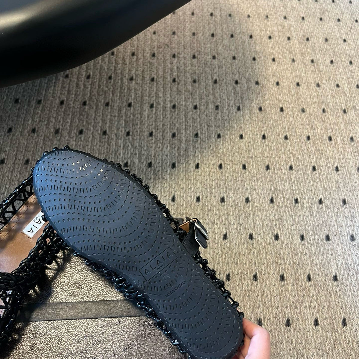 ALAIA BALLET FLATS