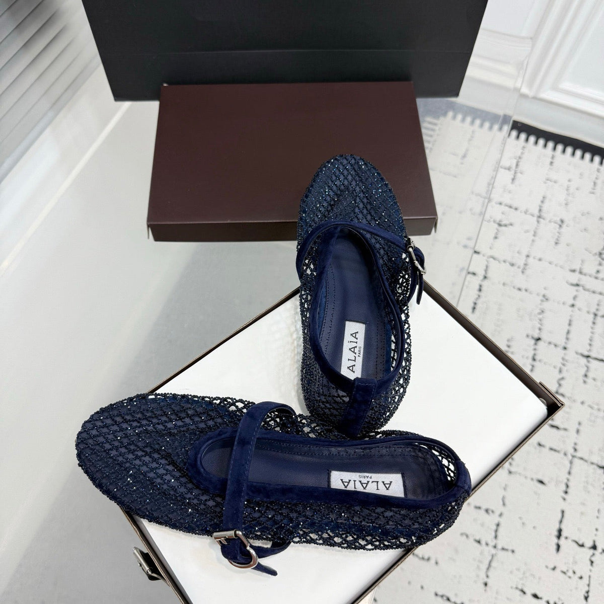 ALAIA BALLET FLATS