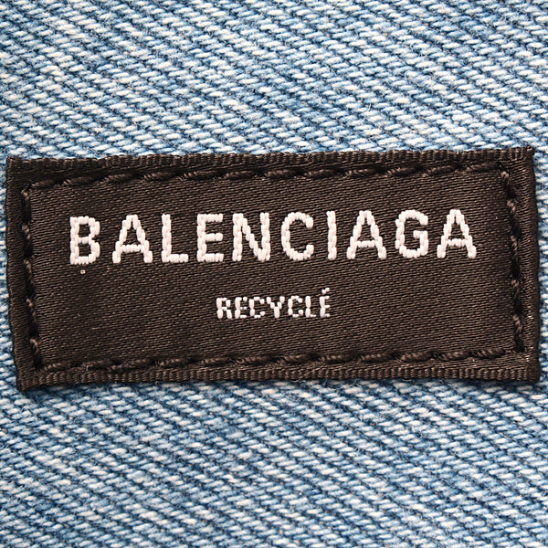 balenciaga Denim Tote Bag Barbes 671409