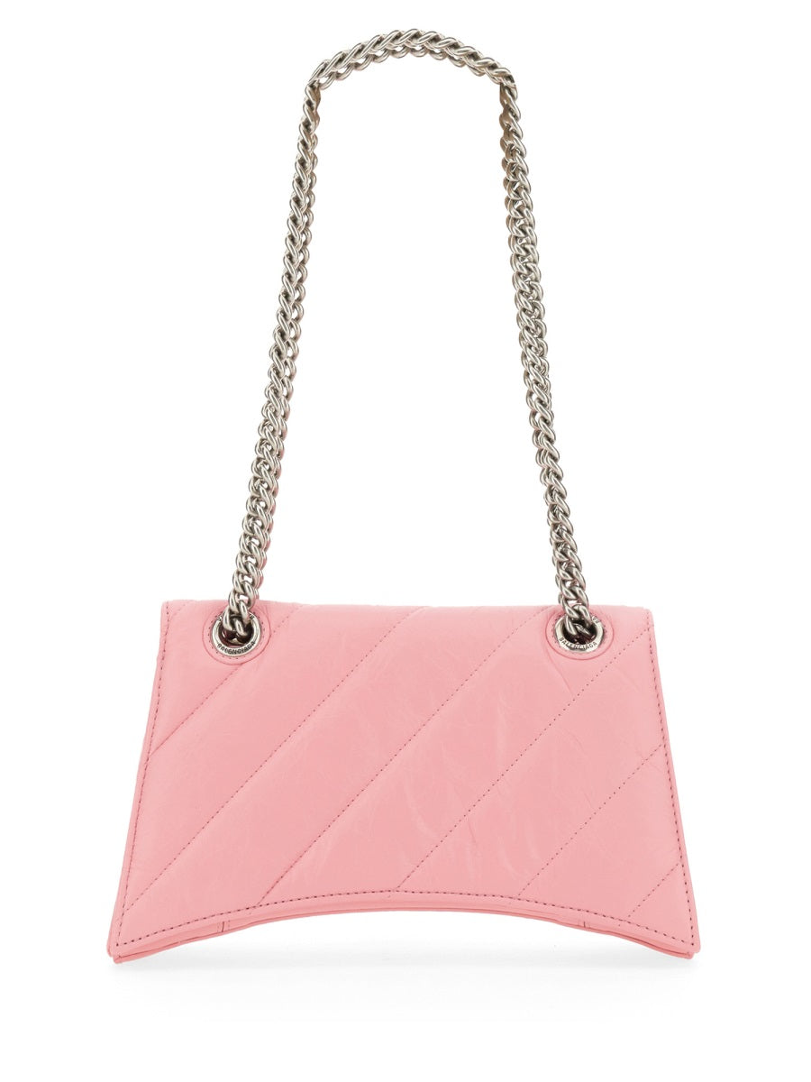 BALENCIAGA Mini Crush Adjustable Chain Shoulder Bag