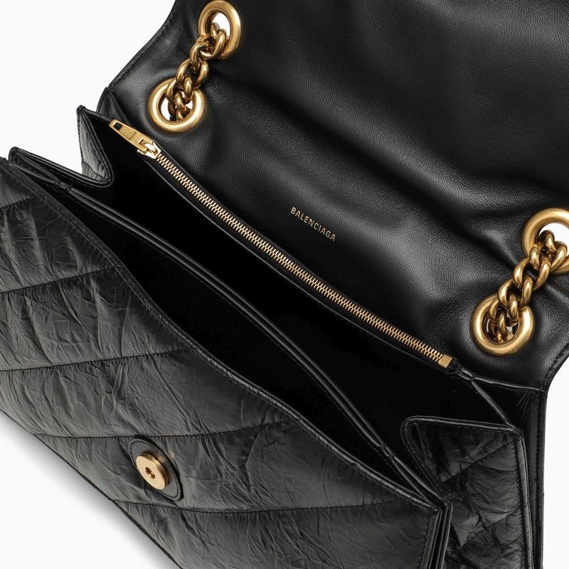 BALENCIAGA Crush Chain Handbag M - A Chic Shoulder Bag for Women