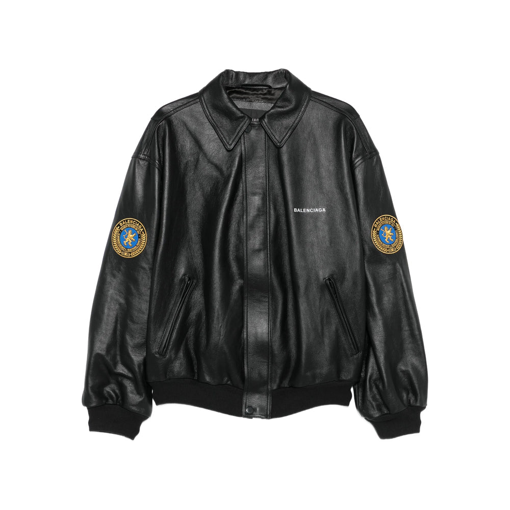 Balenciaga Black Jackets - Bomber Jackets Men