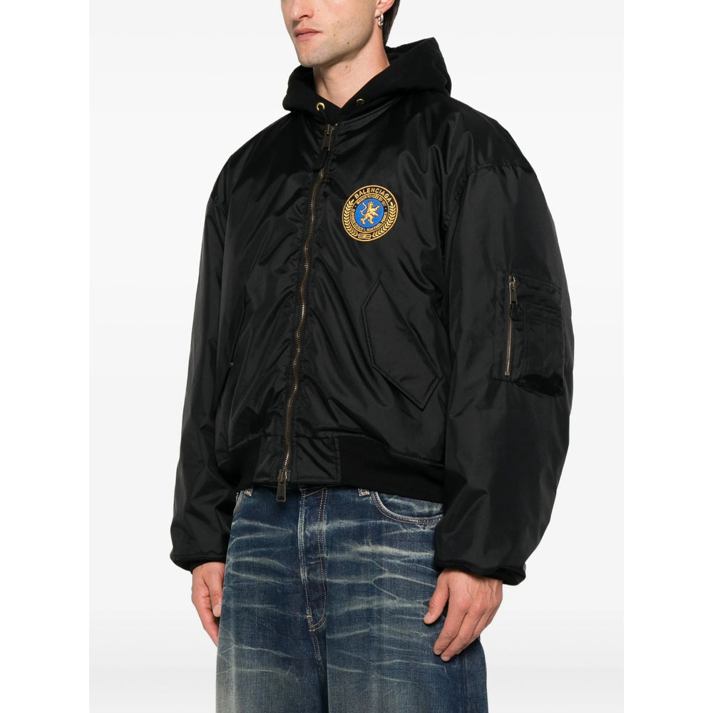 Balenciaga Black Jackets - Bomber Jackets Men