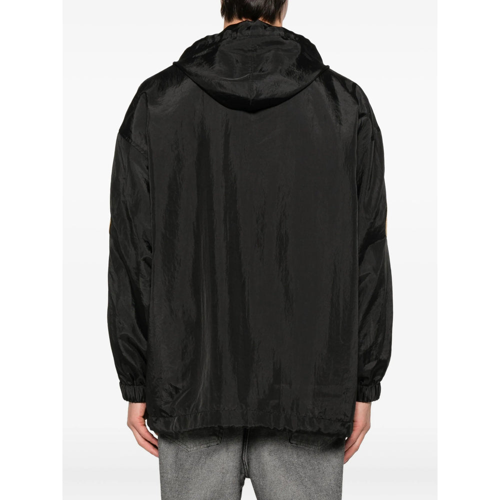 Balenciaga Black Jackets - Hooded Jackets Men