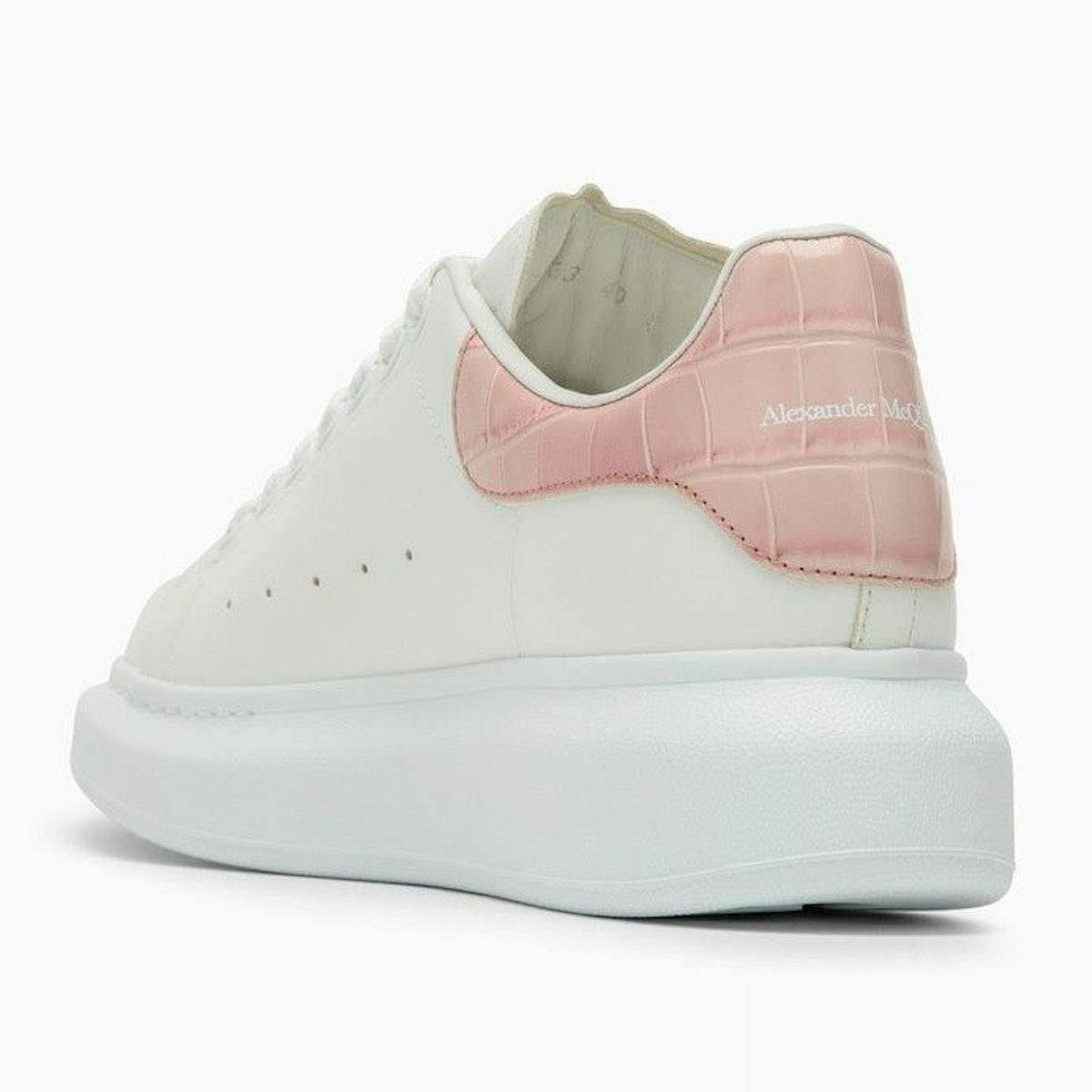 WHITE AND CLAY OVERSIZED SNEAKERS