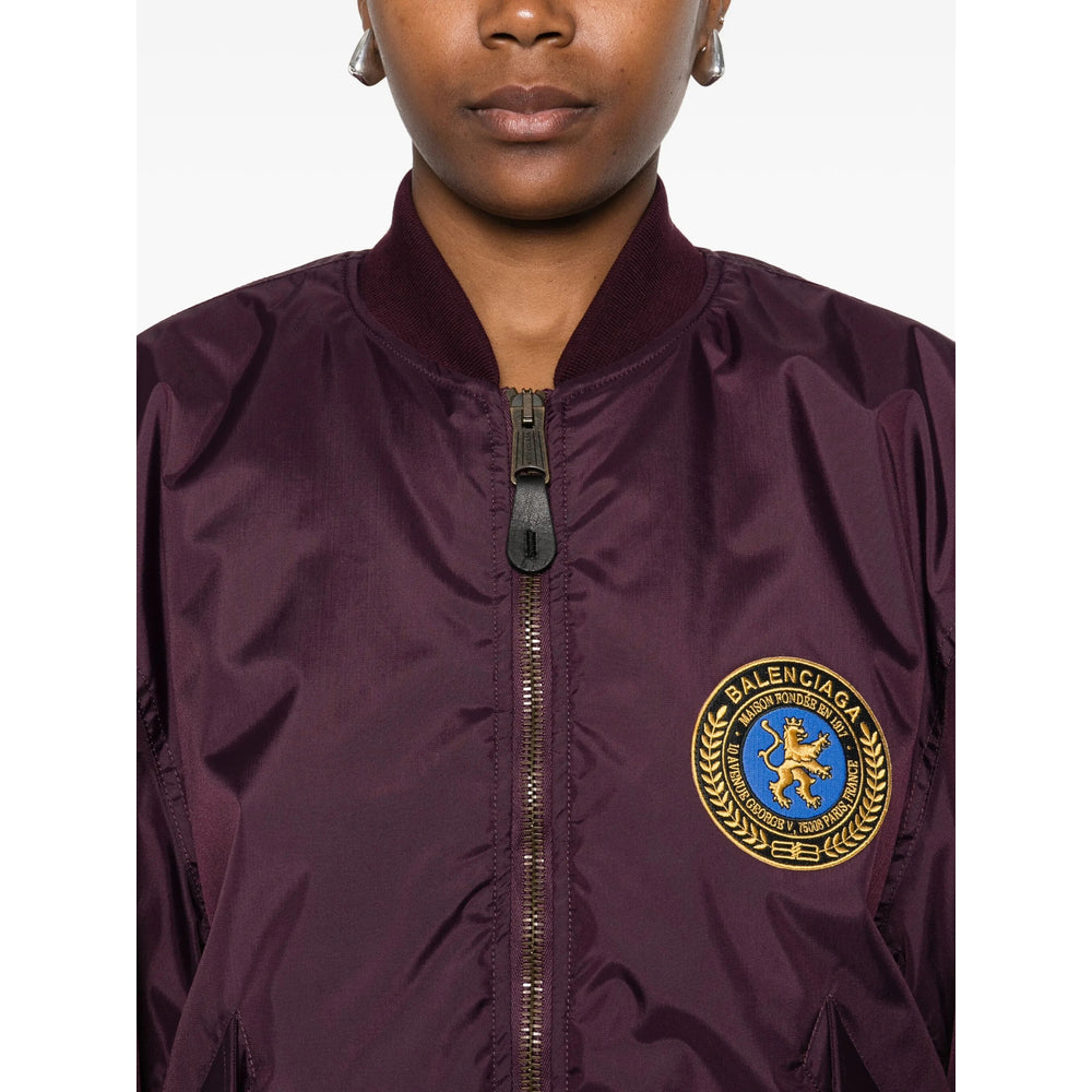 Balenciaga Purple Jackets - Bomber Jackets Women