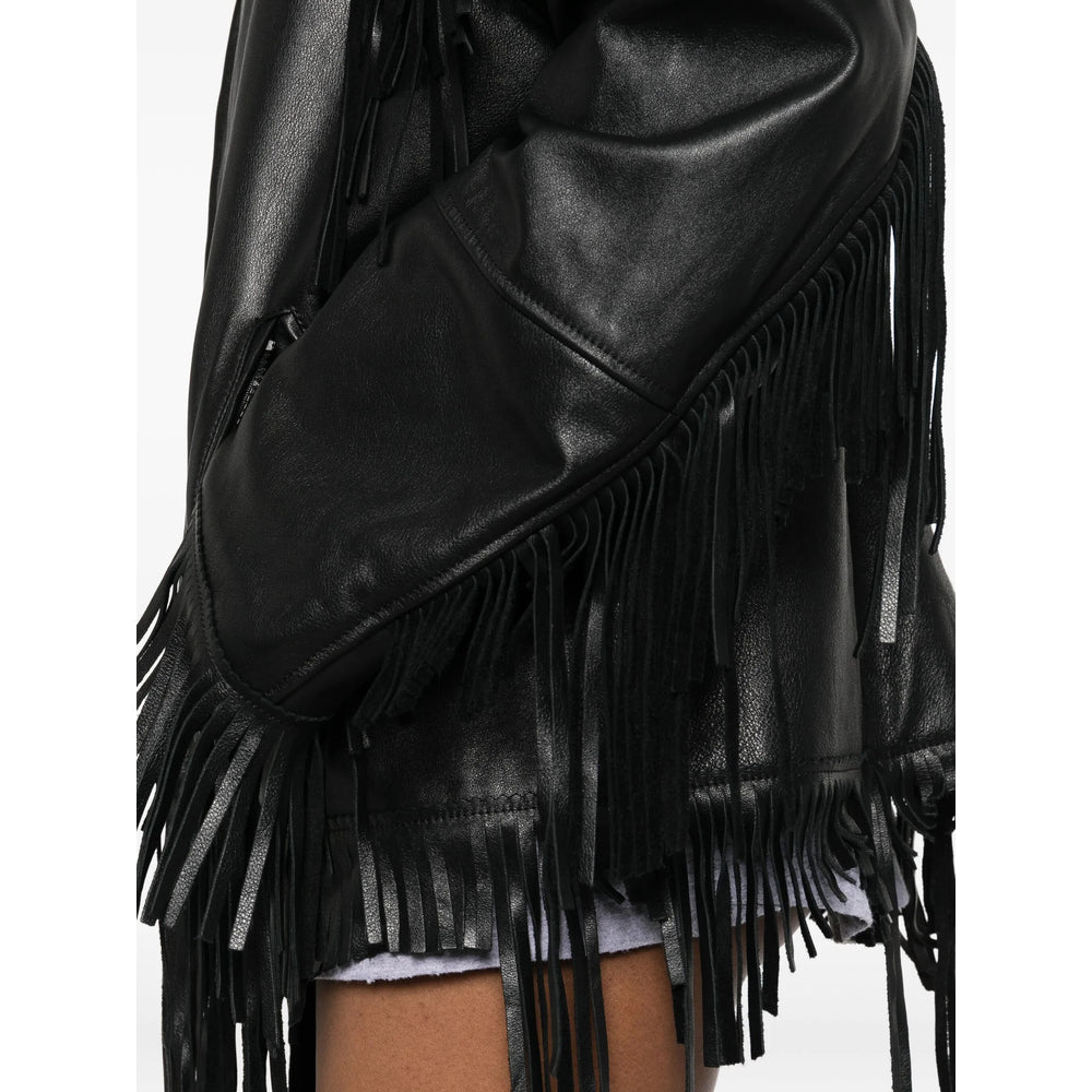 Balenciaga Black Jackets - Leather Jackets Women