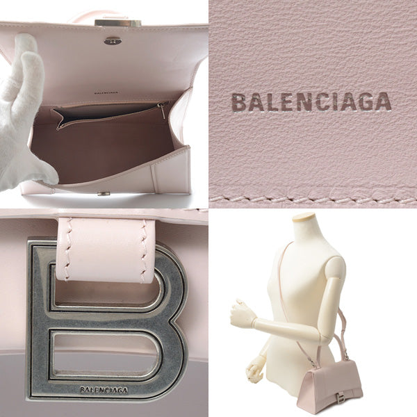 balenciaga Hourglass Small Handbag Pink