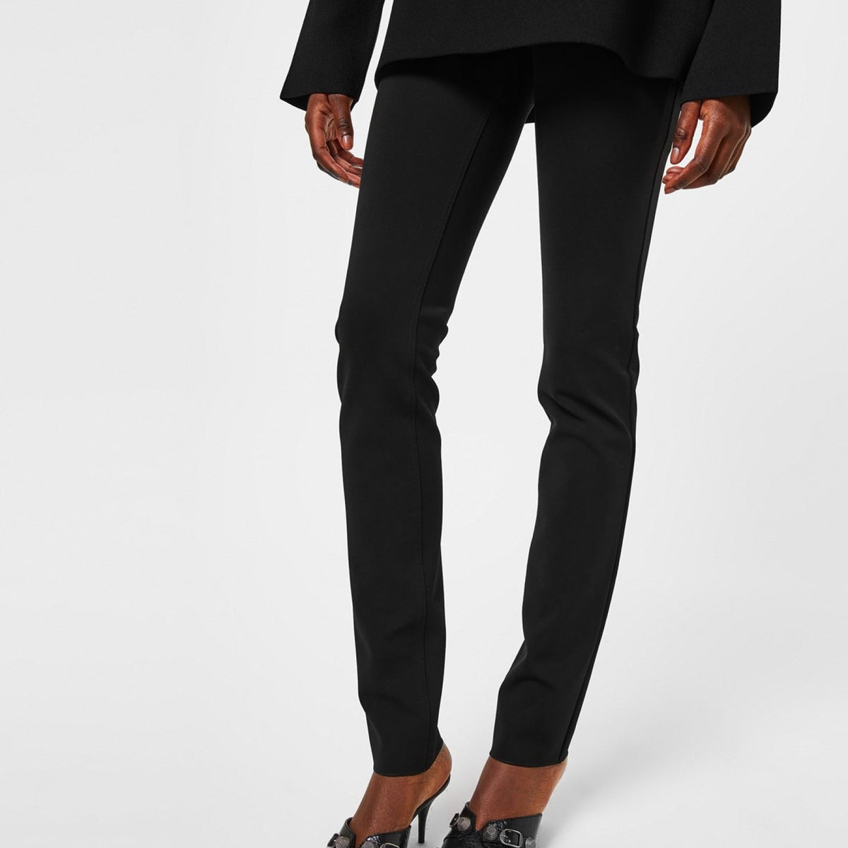 BALENCIAGA Milan Skinny Pants for Women - FW24 Collection