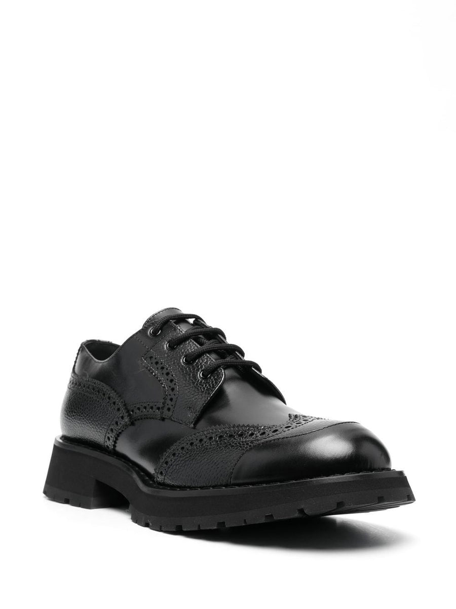 LEATHER DERBY SHOES