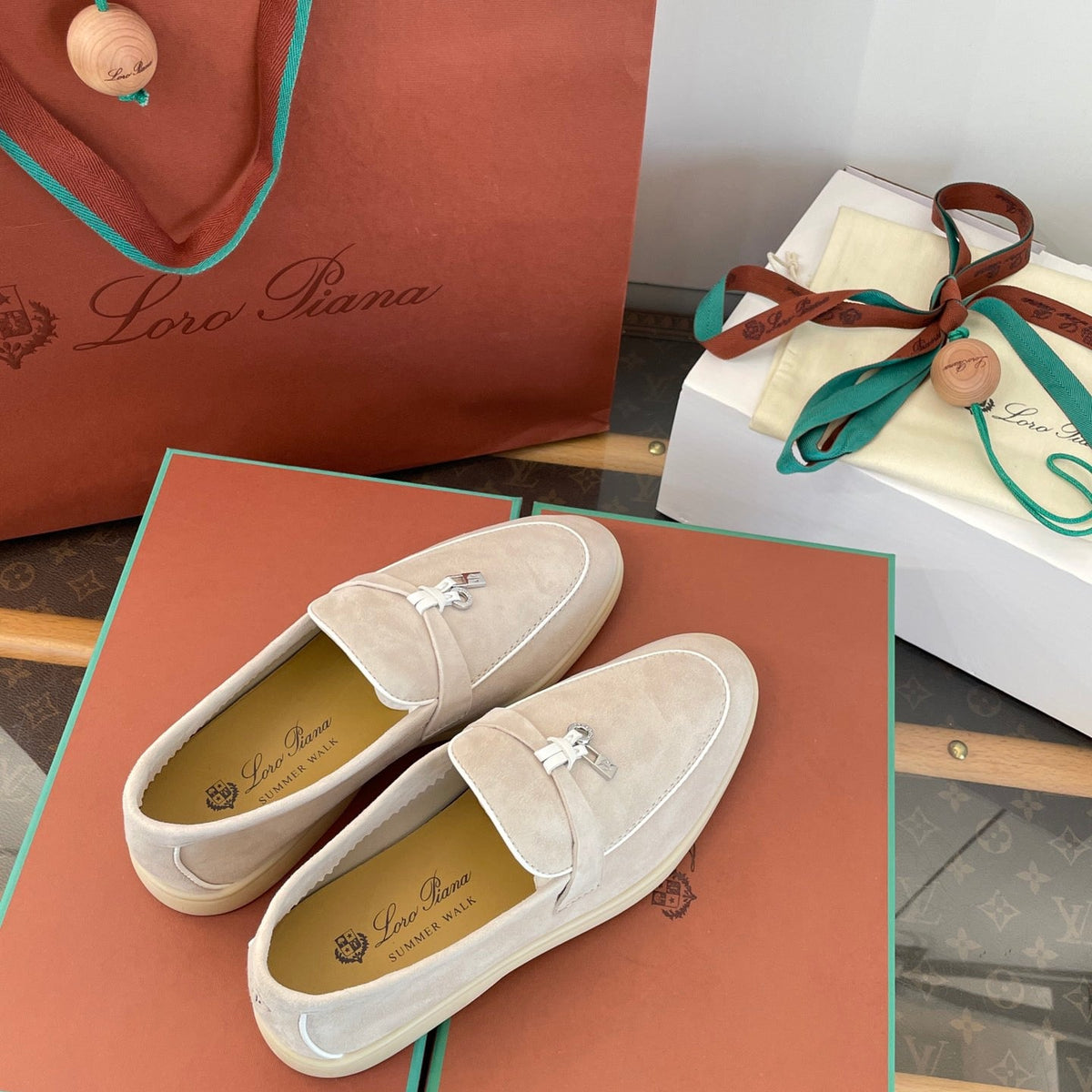 LORO P SUMMER CHARMS LOAFERS