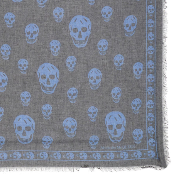 Alexander Mcqueen Women Classic Skull Scarf