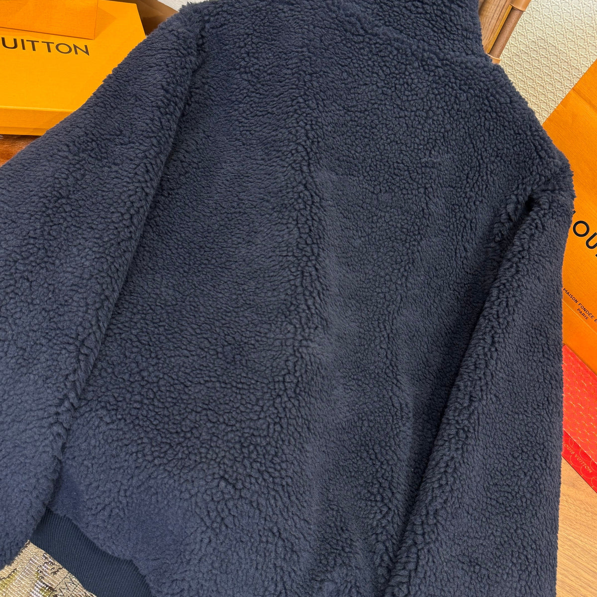 LOU ZIP FLEECE JACKET