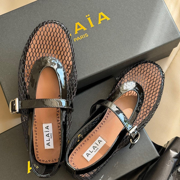 ALAIA BALLET FLATS