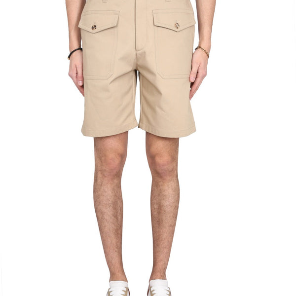 Alexander Mcqueen Men Bermuda Cargo