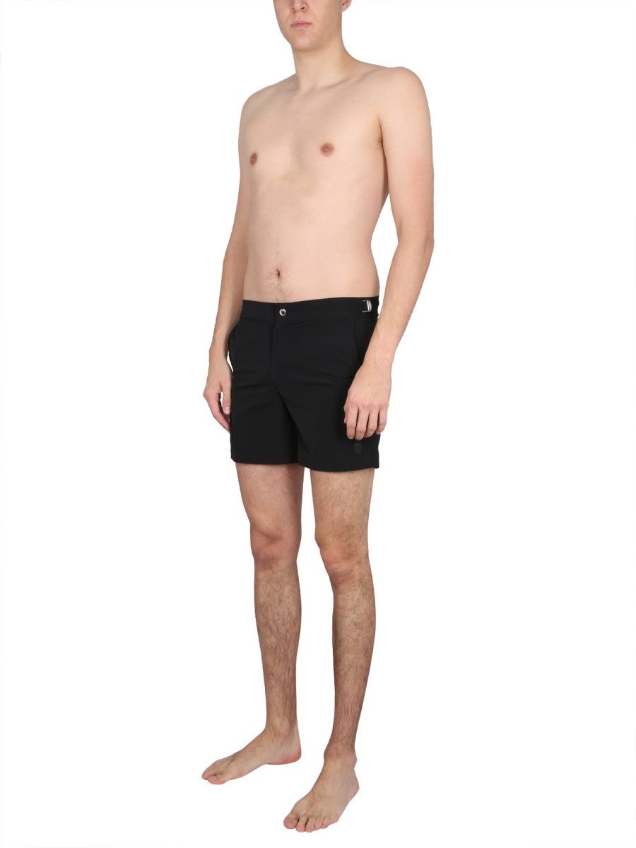 Alexander Mcqueen Men Skull Swimsuit
