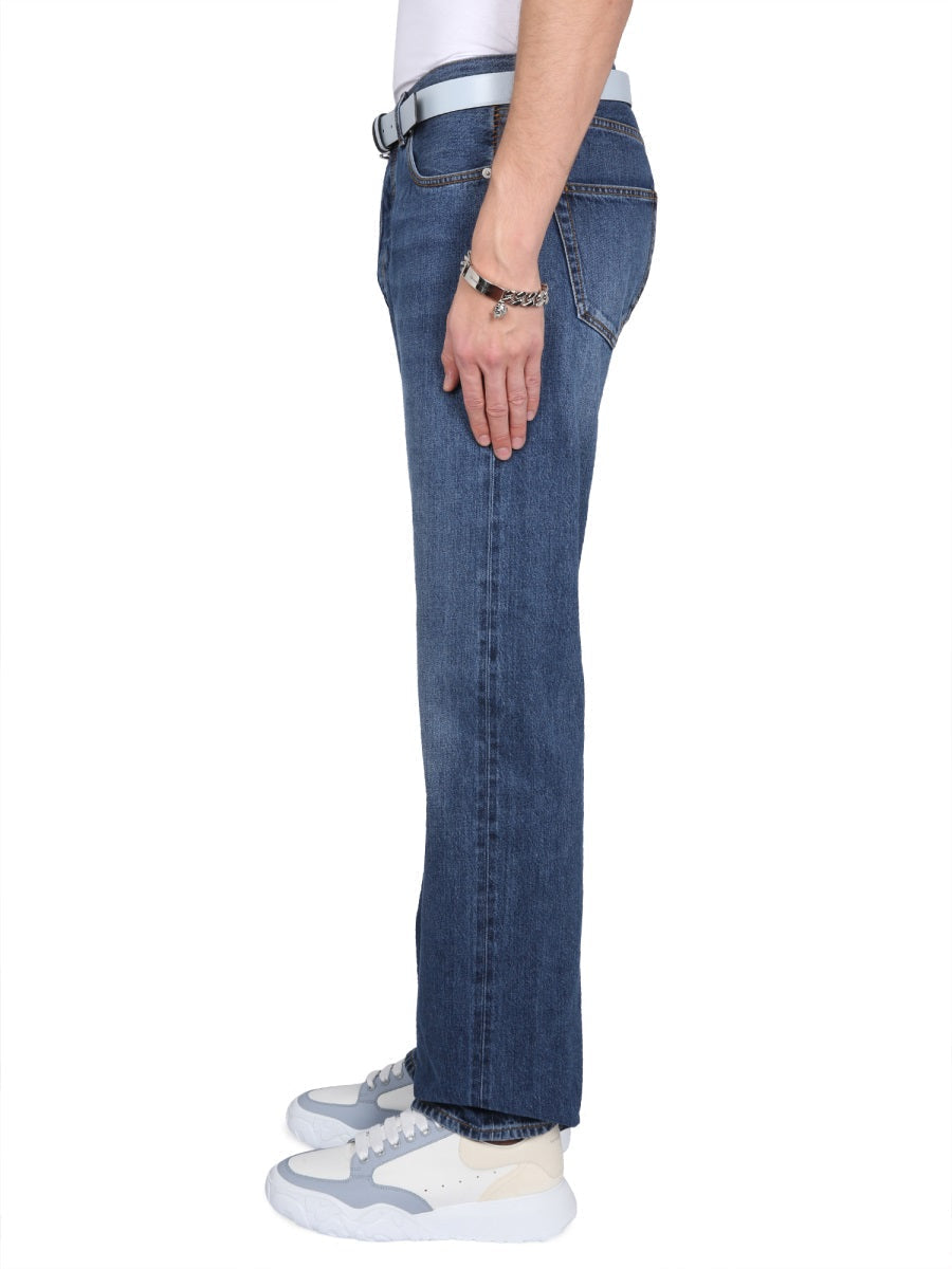 Alexander Mcqueen Men Five Pocket Jeans