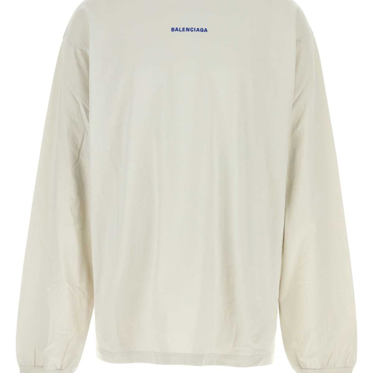 BALENCIAGA Chalk Cotton Medium T-Shirt