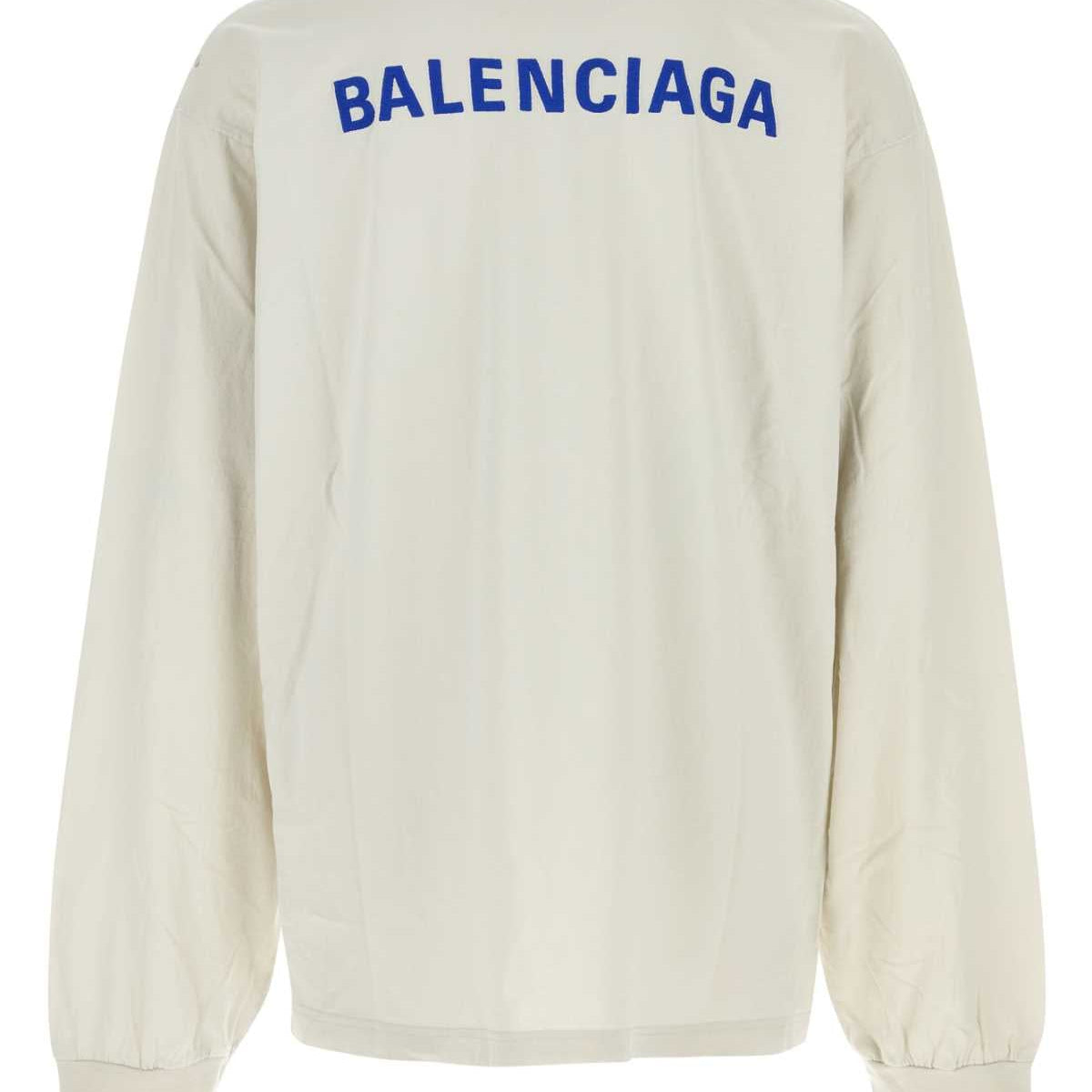 BALENCIAGA Chalk Cotton Medium T-Shirt