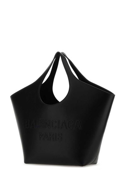BALENCIAGA Mary-Kate Medium Leather Tote Handbag