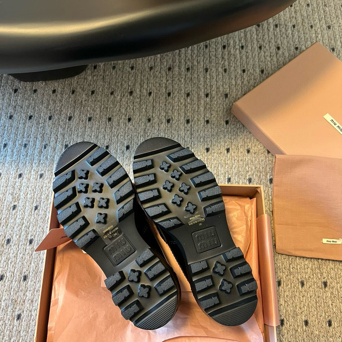 MIU M LOAFERS