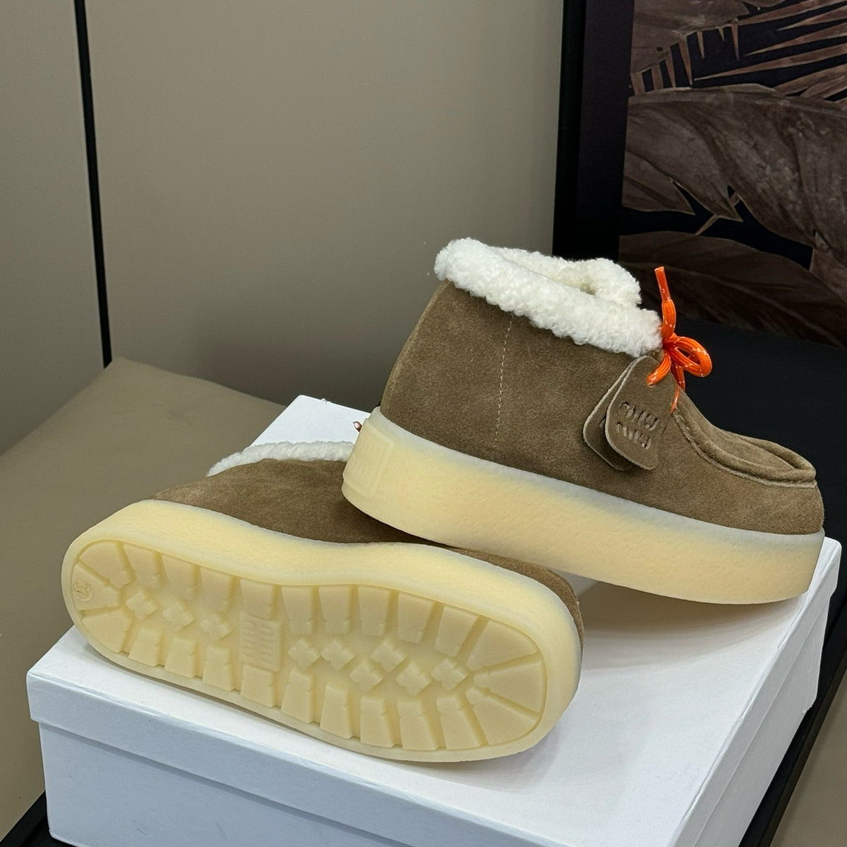 MIU M BOOTS
