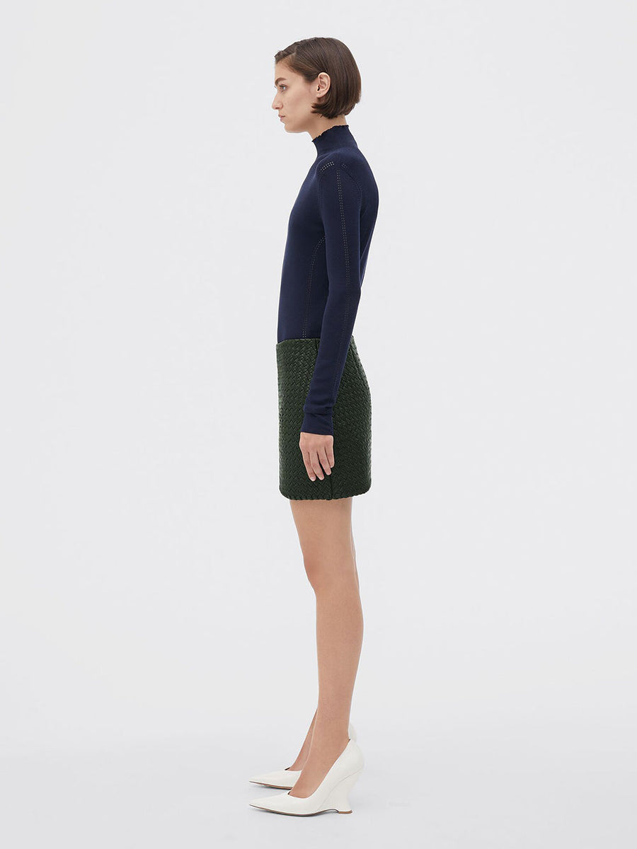 Bottega Veneta Women Gonna Pelle