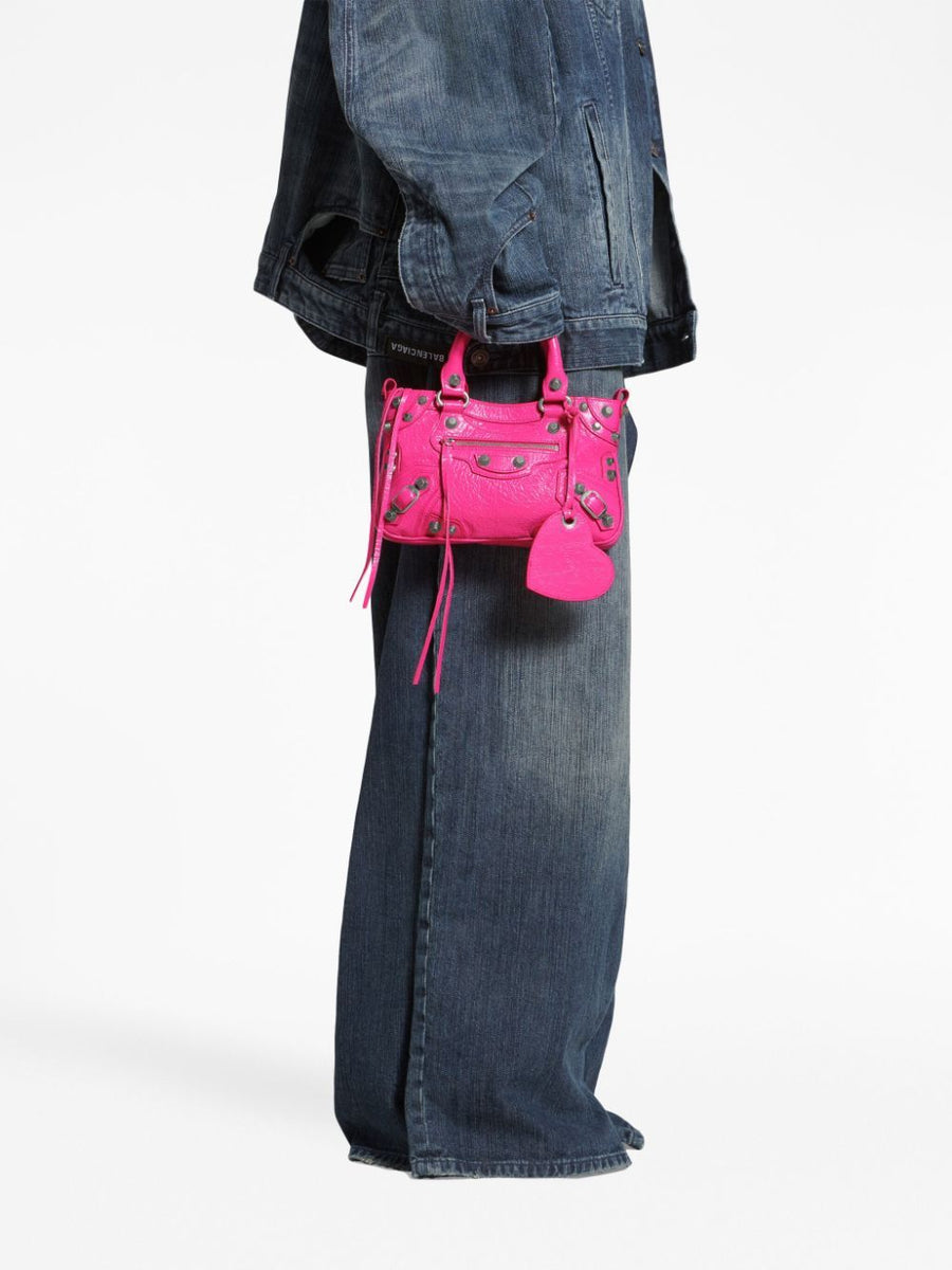 BALENCIAGA Mini Neo Cagole Tote Handbag