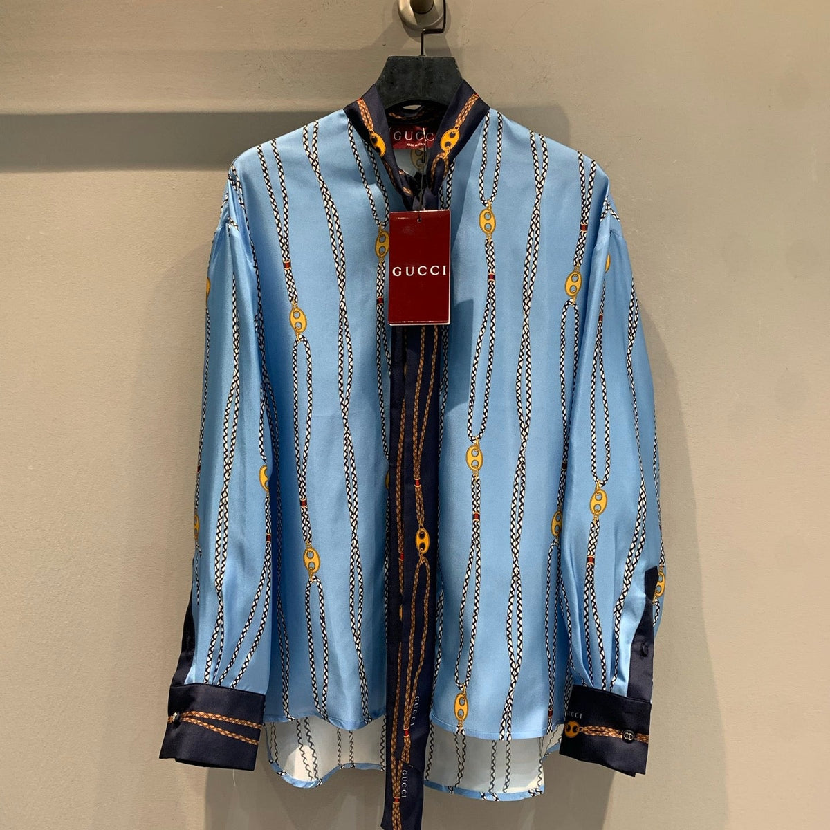 GG SILK SHIRT