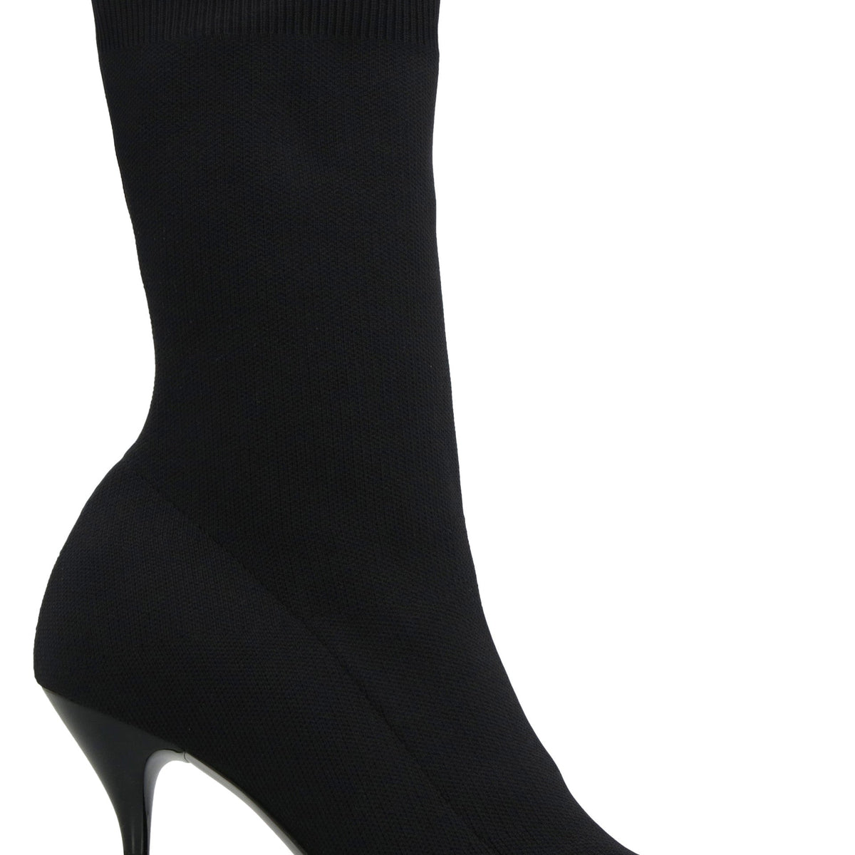 KNITTED ANKLE BOOTS