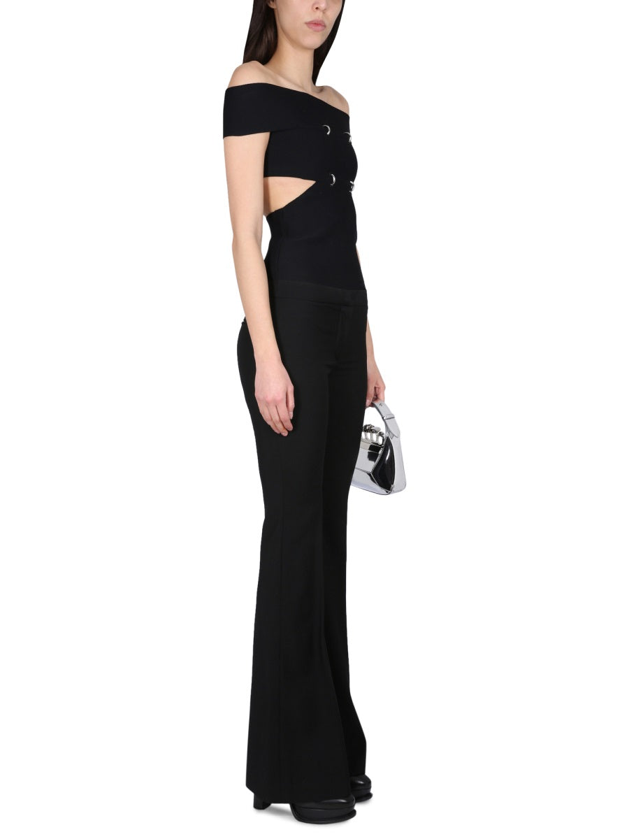 Alexander Mcqueen Women Top With Cut-Out Details