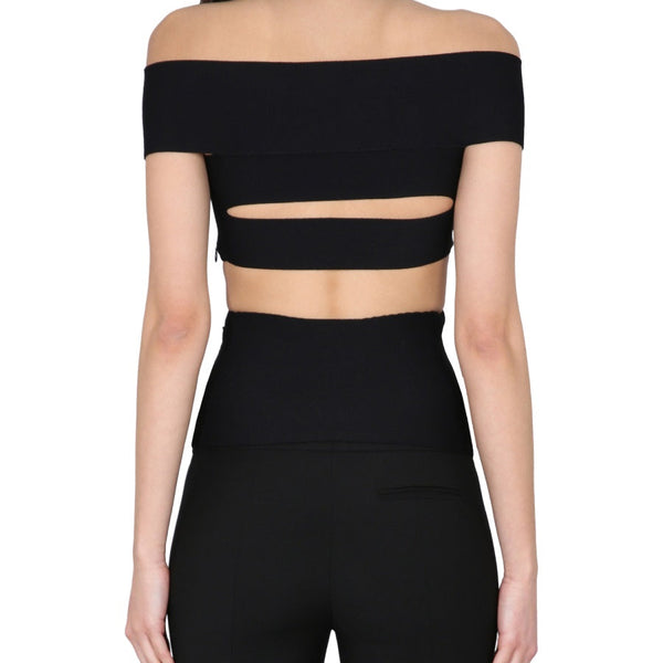 Alexander Mcqueen Women Top With Cut-Out Details