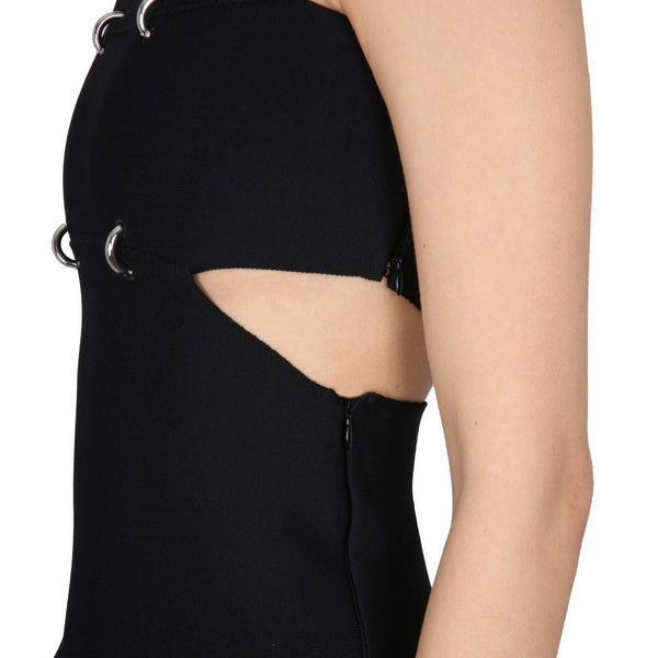 Alexander Mcqueen Women Mini Dress With Bare Shoulders