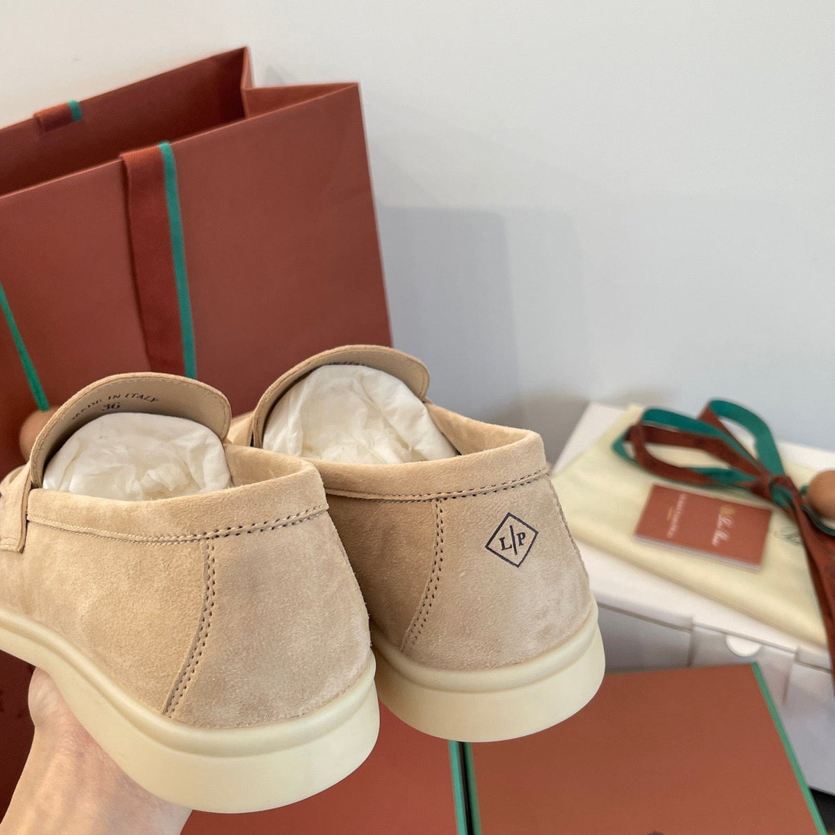LORO P SUMMER CHARMS LOAFERS