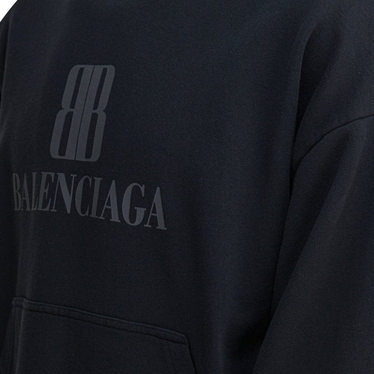 BALENCIAGA Medium Fit Cotton Hoodie