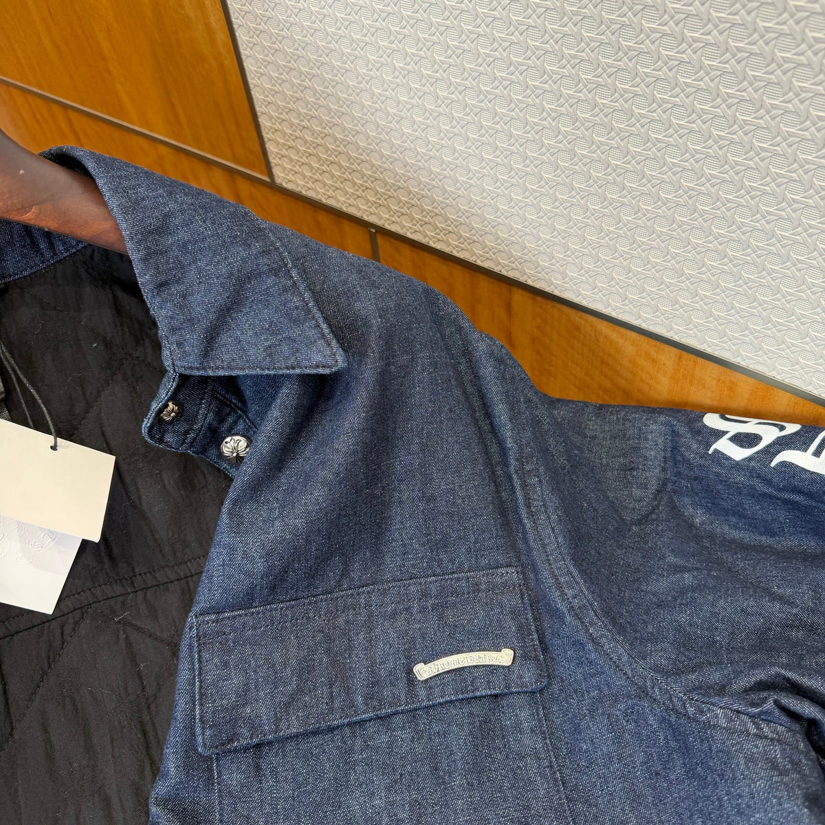 CHROME H DENIM JACKET